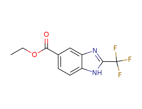 Ethyl 2-(trifluoromethyl)-1H-benzimidazolyl-5-carboxylate