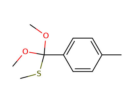 4-methyl-1-[dimethoxy(methylthio)methyl]benzene