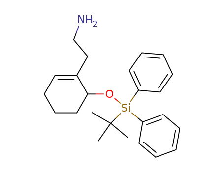 2-[6'-(tert-butyldiphenylsiloxy)-1'-cyclohexen-1'-yl]ethylamine