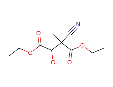 diethyl 2-cyano-3-hydroxy-2-methylsuccinate