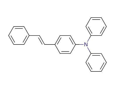 Molecular Structure of 406729-10-0 (Benzenamine, N,N-diphenyl-4-[(1E)-2-phenylethenyl]-)