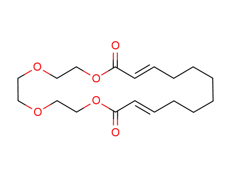 (12E,20E)-1,4,7,10-Tetraoxa-cyclodocosa-12,20-diene-11,22-dione