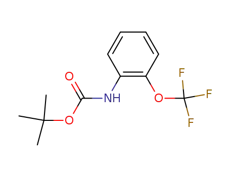 Molecular Structure of 561304-39-0 (N-T-BUTOXYCARBONYL-2-(TRIFLUOROMETHOXY)ANILINE)
