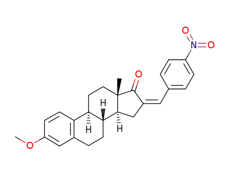 3-methoxy-16-(4-nitrobenzylidene)-1,3,5(10)-estratrien-17-one