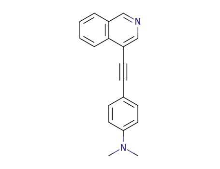 (4-isoquinolin-4-ylethynyl-phenyl)-dimethyl-amine
