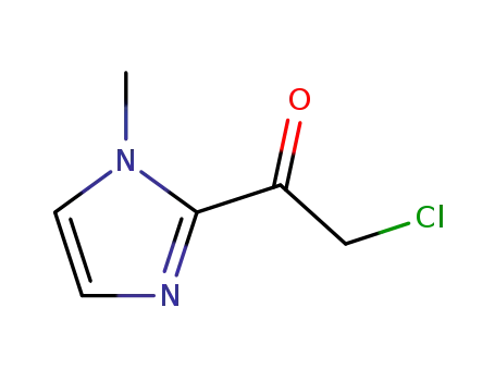 Molecular Structure of 860772-72-1 (Ethanone,  2-chloro-1-(1-methyl-1H-imidazol-2-yl)-)