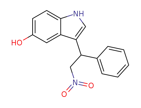 5-hydroxy-3-(2-nitro-1-phenylethyl)-1H-indole