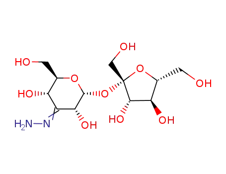 (2R,3R,5S,6R)-2-((2S,3S,4S,5R)-3,4-Dihydroxy-2,5-bis-hydroxymethyl-tetrahydro-furan-2-yloxy)-4-hydrazono-6-hydroxymethyl-tetrahydro-pyran-3,5-diol
