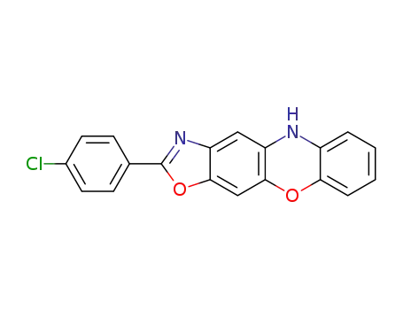 2-(4-chloro-phenyl)-5H-oxazolo[4,5-b]phenoxazine