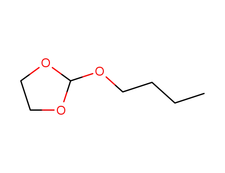 Molecular Structure of 22432-65-1 (1,3-Dioxolane, 2-butoxy-)