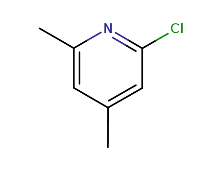 Molecular Structure of 30838-93-8 (2-Chloro-4,6-dimethylpyridine)