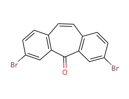 Molecular Structure of 944129-32-2 (3,7-Dibromo-dibenzo[a,d]cyclohepten-5-one)
