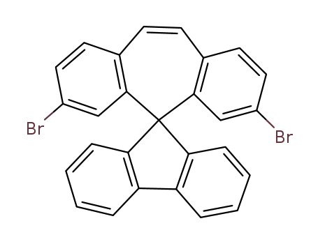 3,7-dibromo-5,5-spirofluorenyl-5H-dibenzo[a,d]cycloheptene