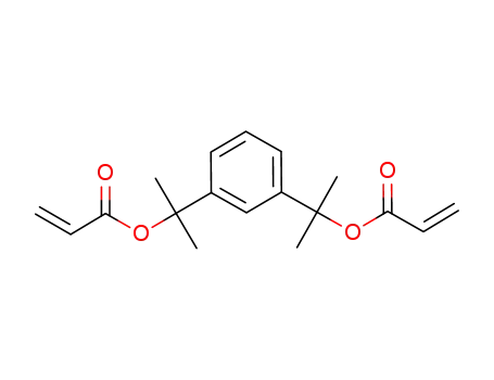 acrylic acid 1,3-phenylenebis(1-methylethylidene) ester