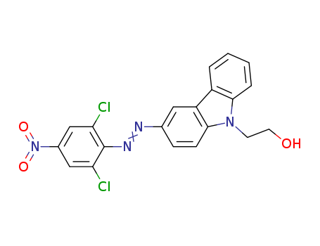 3-(2,6-DICHLORO-4-NITROPHENYLAZO)-N-(2-HYDROXYETHYL)CARBAZOLE