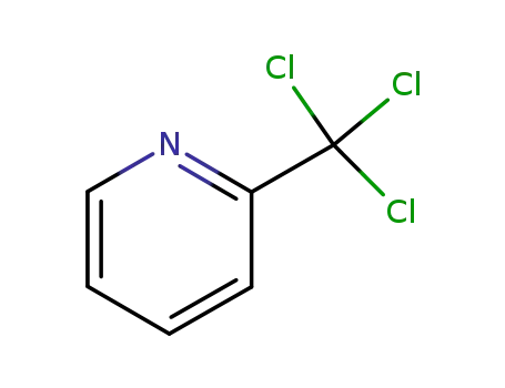 Molecular Structure of 4377-37-1 (2-(trichloromethyl)pyridine)