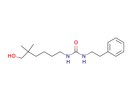 N-(6-hydroxy-5,5-dimethylhexyl)-N'-phenethylurea
