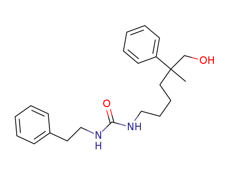 N-(6-hydroxy-5-methyl-5-phenylhexyl)-N'-phenethylurea