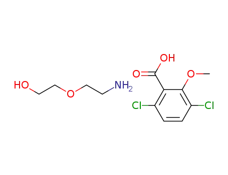 3,6-dichloro-2-methoxybenzoic acid diglycolamine