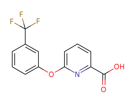 137640-84-7 2-Pyridinecarboxylic acid, 6-[3-(trifluoromethyl)phenoxy]-
