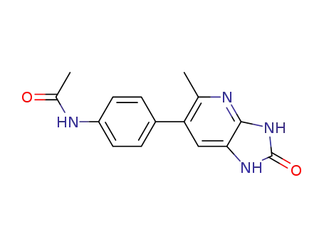 6-[4-(Acetylamino)phenyl]-1,3-dihydro-5-methyl-2H-imidazo[4,5-b]pyridin-2-one