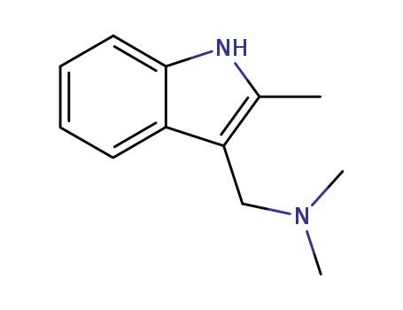 2-Methyl-3-N,N-dimethylaminomethylindole cas no. 37125-92-1 98%