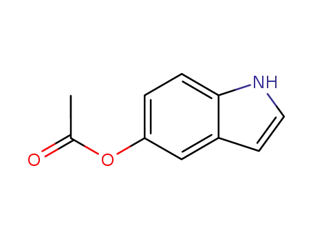 Molecular Structure of 5594-91-2 (5-Acetoxyindole)