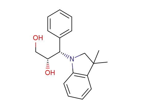 (2S,3S)-3-(3,3-dimethyl-2,3-dihydro-1H-indol-1-yl)-3-phenyl-propane-1,2-diol