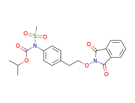 N-{[4-(N'-isopropyloxy-N'-methylsulfonyl)amino]-phenylethoxy}-phthalimide