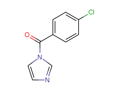 Molecular Structure of 10364-95-1 (1H-Imidazole, 1-(4-chlorobenzoyl)-)