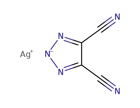 silver(I) 4,5-dicyano-1,2,3-triazol-2-ide
