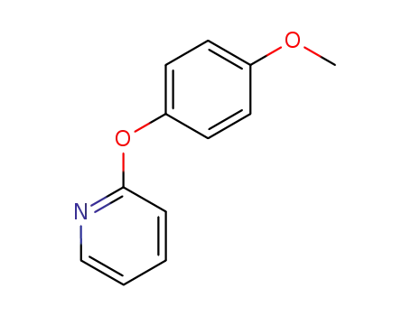 Molecular Structure of 78646-39-6 (Pyridine, 2-(4-methoxyphenoxy)-)