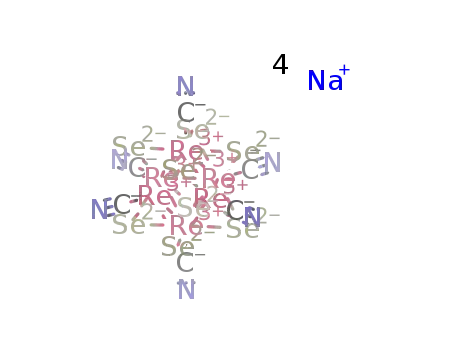 4Na(1+)*[Re6Se8(CN)6](4-) = Na4[Re6Se8(CN)6]