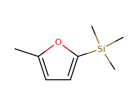 Molecular Structure of 13271-75-5 (Silane, trimethyl(5-methyl-2-furanyl)-)