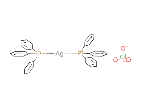 {Ag(CH2P(C6H5)3)2}(1+)*ClO4(1-)={Ag(CH2P(C6H5)3)2}ClO4