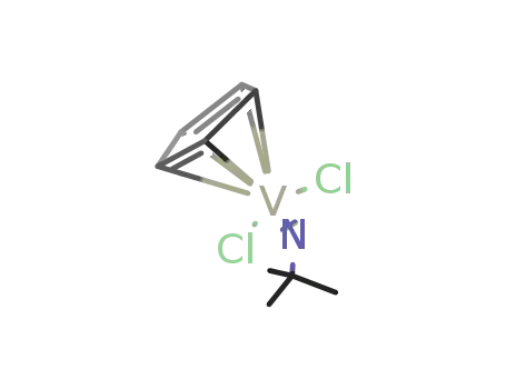dichloro-η(5)-cyclopentadienyl-tert-butylimido-vanadium(V)