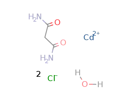 dichloro(malonamide)cadmium(II) monohydrate