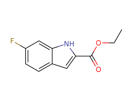 Ethyl 6-fluoroindole-2-carboxylate                                                                                                                                                                      (348-37-8)