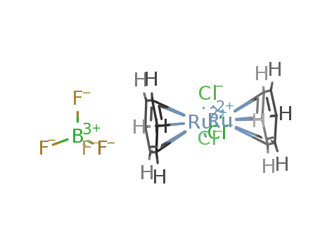 tri-μ-chlorobis[(.eta-benzene)ruthenium(II)] tetrafluoroborate