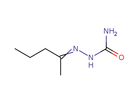 Molecular Structure of 3622-62-6 (2-(pentan-2-ylidene)hydrazinecarboxamide)