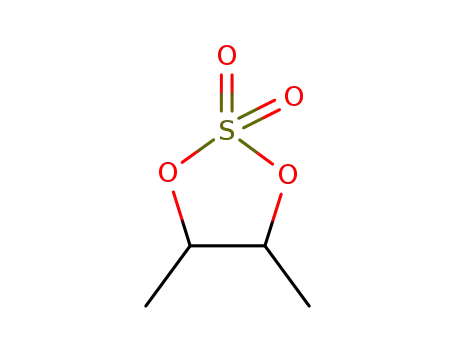 Molecular Structure of 4440-89-5 (4,5-dimethyl-1,3,2-dioxathiolane 2,2-dioxide)