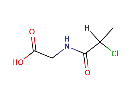 2-Chloropropionylglycine