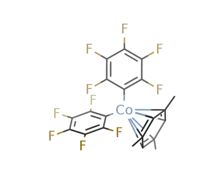 bis(pentafluorophenyl)(η6-mesitylene)cobalt(II)