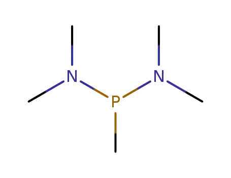 Molecular Structure of 14937-39-4 (BIS(DIMETHYLAMINO)METHYLPHOSPHINE)