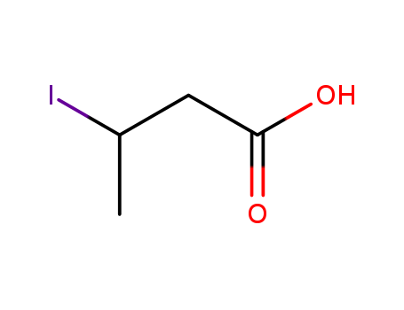 Butanoic acid, 3-iodo-