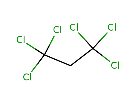 Molecular Structure of 3607-78-1 (1,1,1,3,3,3-Hexachloropropane)
