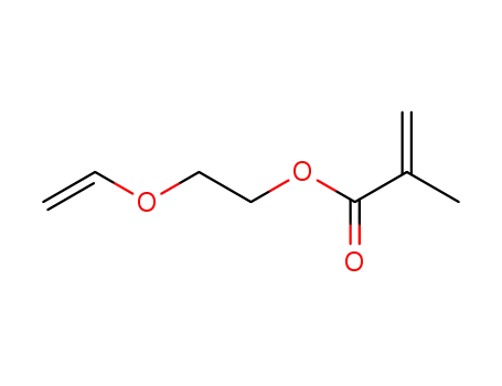 Molecular Structure of 1464-69-3 (2-(vinyloxy)ethyl methacrylate)