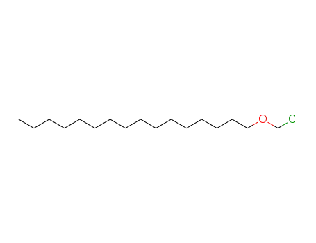 Molecular Structure of 13497-63-7 (1-(chloromethoxy)hexadecane)