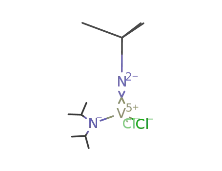 dichloro-diisopropylamido-tert-butylimido-vanadium(V)