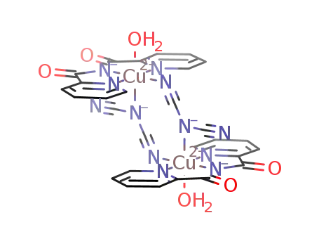 [Cu(bis(2-pyridylcarbonyl)amidate)(H2O)(dicyanamide)]2
